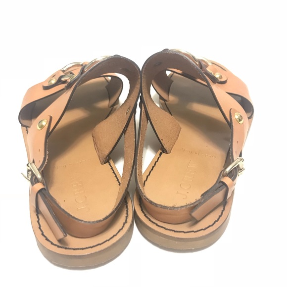 J. Crew Leather Tan Sandals - Picture 5 of 8